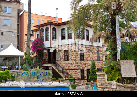 Agaogly Evi, renoviert das historische Haus des Gouverneurs in Alanya, Türkei Stockfoto