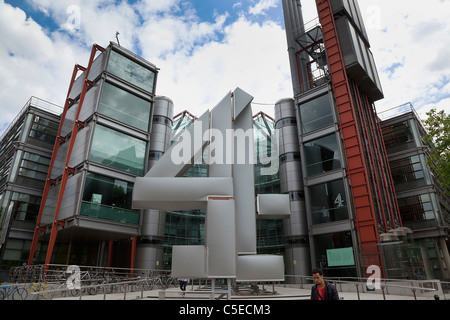 England, London, Westminster, 124 Horseferry Road das Hauptquartier der Channel Four Fernsehübertragung. Stockfoto