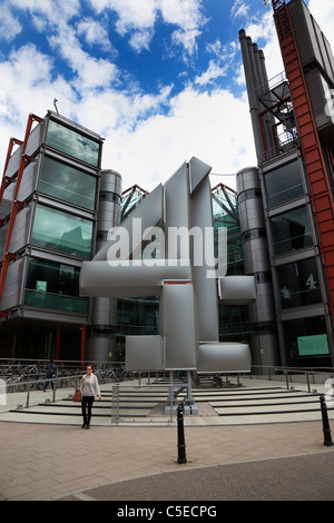 England, London, Westminster, 124 Horseferry Road das Hauptquartier der Channel Four Fernsehübertragung. Stockfoto