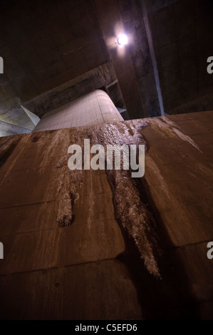 Die "Wasser entladen Tunnel am Stadtrand von Tokio" ist eines der größten Bauprojekte der Welt. Stockfoto