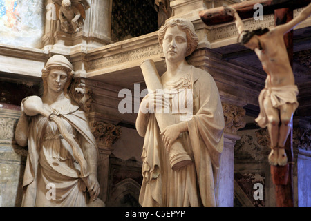 Kirche von San Giovanni ein Carbonara (15. Jh.), Neapel, Italien Stockfoto