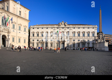 Palazzo della Consulta 1730 (s), Rom, Italien Stockfoto