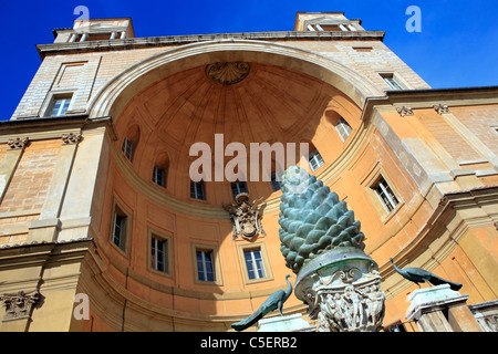 Cortile della Pigna (16. Jahrhundert), Vatikan, Rom, Italien Stockfoto