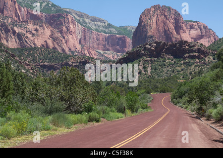 Kolob Canyons, Zion National Park, in der Nähe von Cedar City, UT Stockfoto