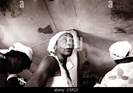 KUBA. Afro-kubanischen Santeria-Religion-Ritual in Marianao Stockfoto