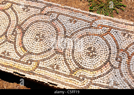 Nekropole Mosaik des Reifens (sauer), UNESCO-Weltkulturerbe. Libanon. Stockfoto