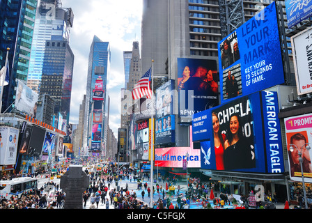 New York City Times Square in Midtown Manhattan Stockfoto