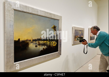 Museo Carmen Thyssen in Malaga, Andalusien, Spanien Stockfoto