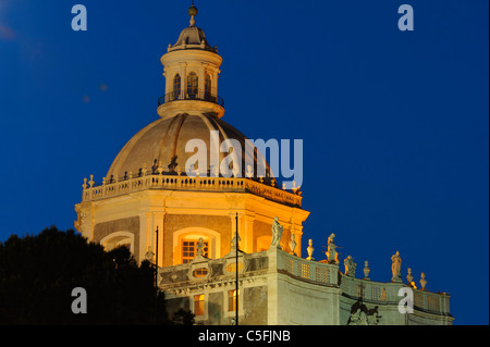 Abbazia Agata in Catania, Sizilien, Italien Stockfoto