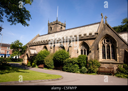 Die Pfarrei St. Laurentius Kirche, Chorley, Lancashire Stockfoto