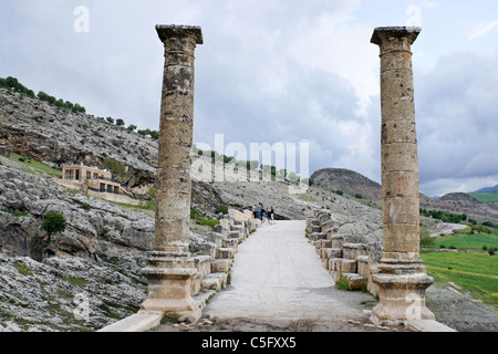 (Severan Septimius Severus) Römische Brücke, Berg Nemrut Nationalpark, Ostanatolien, Türkei Stockfoto