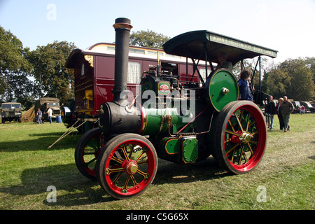 1918 Aveling & Porter Zugmaschine Joanne an anno dazumal Rally 2006 in Hampton Malpas Cheshire England Stockfoto