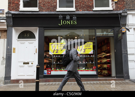 Ein Jones Store auf South Molton Street, London, England, Vereinigtes Königreich Stockfoto