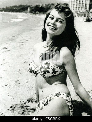 BRIGITTE BARDOT französischen Modell und Filmschauspielerin in Cannes im Jahr 1953 Stockfoto