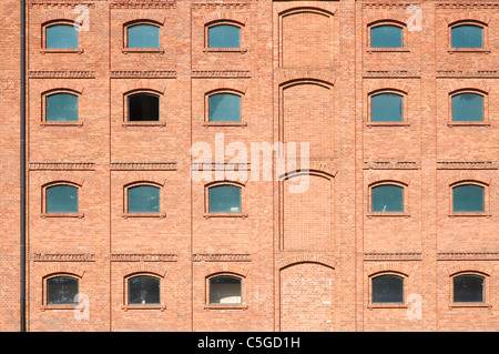 Historischen Textilfabrik Gebäude in Lodz, Polen Stockfoto