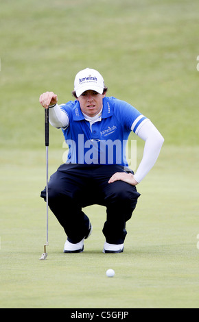 RORY MCILROY DIE OFFENE MEISTERSCHAFT ROYAL ST. Georgs SANDWICH KENT ENGLAND 17. Juli 2011 Stockfoto