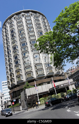 SHERATON PARK TOWER HOTEL, geschäftliche und touristische Unterkunft in diesem Luxushotel in Lowndes Square, Knightsbridge. Stockfoto