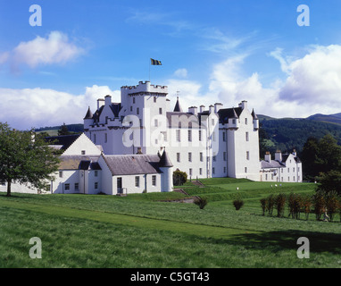 13. Jahrhundert Blair Castle, Blair Atholl, Perth und Kinross, Schottland, Vereinigtes Königreich Stockfoto