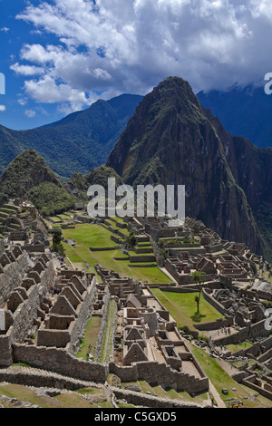 Cuzco in Peru: Machu Picchu, die alte Inkastadt in den Anden Peru, Cuzco, Machu Picchu, Anden, Südamerika Stockfoto