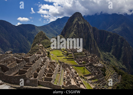 Cuzco in Peru: Machu Picchu, die alte Inkastadt in den Anden Peru, Cuzco, Machu Picchu, Anden, Südamerika Stockfoto