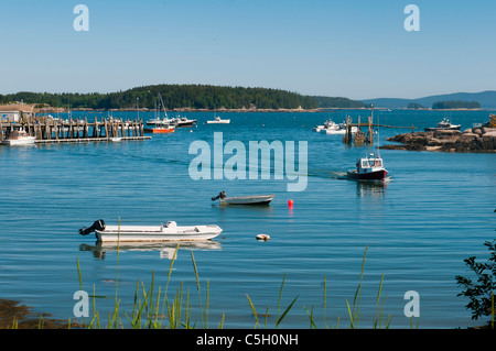 Hafen Stonington Maine New England USA Stockfoto