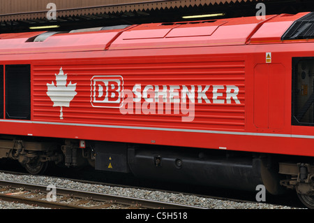 DB Schenker Klasse 67 Diesellok Stockfoto