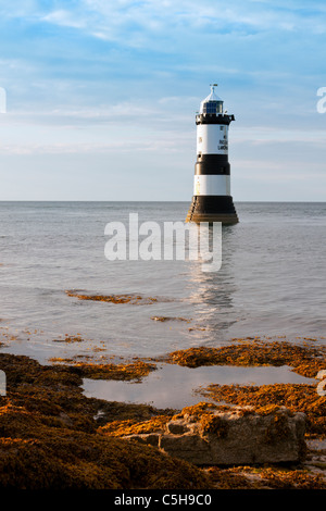 Penmon Point Lighthouse, Anglesey, North Wales Stockfoto