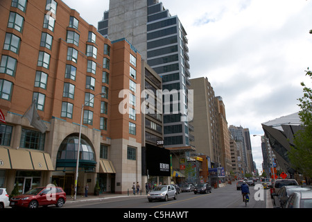 bloor Street West toronto ontario kanada im yorkville Royal sonesta Hotel 220 bloor Street West Stockfoto