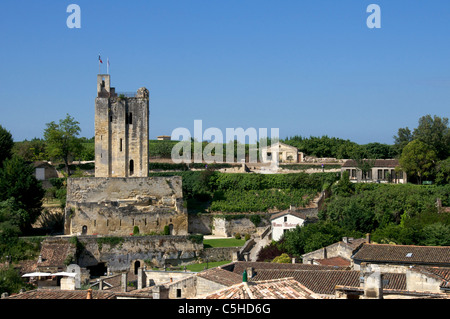 Chateau du Roi St. Emilion Gironde Aquitaine Frankreich Stockfoto