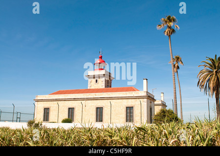 Leuchtturm Ponta da Piedade, Lagos, Algarve, Portugal Stockfoto
