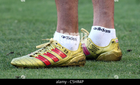 DAVID BECKHAM Stiefel LA GALAXY V COLUMBUS CREW MLS CARSON LOS ANGELES Kalifornien 20. Juli 2011 Stockfoto