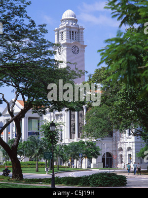 Victoria Theater und Konzerthalle, Insel Civic District, Singapur, Republik Singapur Stockfoto