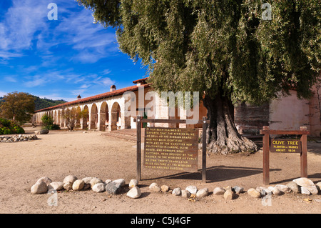 Mission San Antonio de Padua (3. Kalifornien Mission - 1771), California Stockfoto