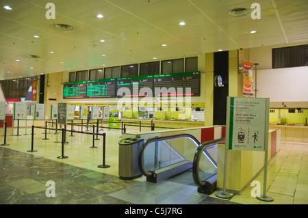 Sants Estacio Maiin Bahnhof Barcelona Catalunya Spanien Mitteleuropa Stockfoto