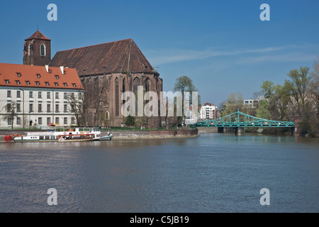 Sandinsel Breslau | Breslau, Sandinsel Stockfoto