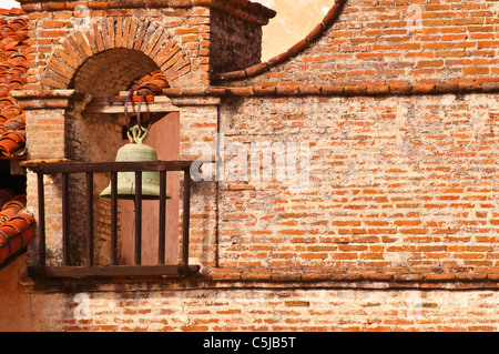 Glockenturm, Mission San Antonio de Padua (3. Kalifornien Mission - 1771), California Stockfoto