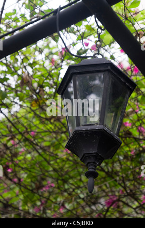 Alten Stil Lampe. Paseo Esteban Huertas, Panama City, Republik von Panama, Mittelamerika Stockfoto