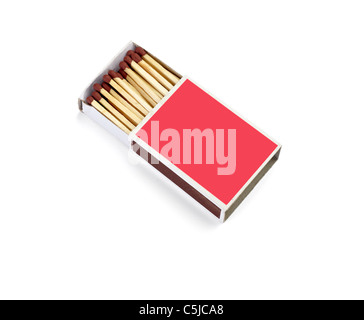 Nahaufnahme von matchbox Stockfoto