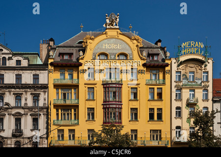 Prag Sandsteinschlucht | Prag Tschechien Stockfoto