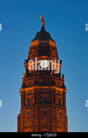 Rathaus Dresden | Dresden-guildhall Stockfoto