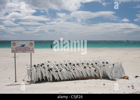 Strand von Camps Bay, Kapstadt, Südafrika Stockfoto