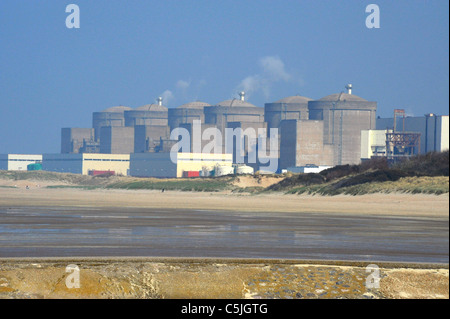 Gravelines Nuclear Power Station, Nord, Nord-Pas-de-Calais, Frankreich Stockfoto