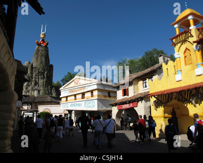 Parc Asterix, Vergnügungspark, Oise, in der Nähe von Paris, Ile-de-France, Frankreich Stockfoto