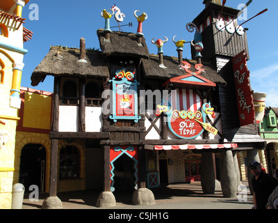 Parc Asterix, Vergnügungspark, Oise, in der Nähe von Paris, Ile-de-France, Frankreich Stockfoto