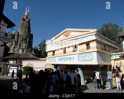 Parc Asterix, Vergnügungspark, Oise, in der Nähe von Paris, Ile-de-France, Frankreich Stockfoto