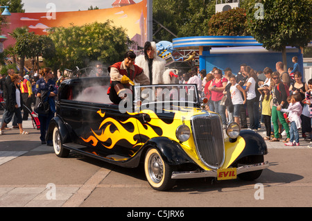 Die Stars ' n ' Cars parade im Disneyland Paris in Frankreich Stockfoto