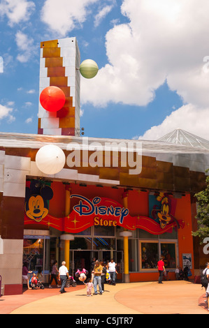 Der Disney Store in Disney Village im Disneyland Paris in Frankreich Stockfoto