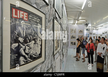 Asien, Vietnam, Ho-Chi-Minh-Stadt (Saigon). War Remnants Museum auf Vo Van St. Bezirk 3. Befindet sich in der ehemaligen uns Informationen Stockfoto