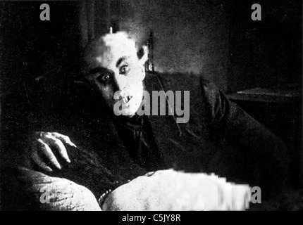 Nosferatu, 1921 Stockfoto