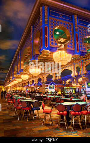 Das Sahara Hotel and Casino, Las Vegas, Nevada. Stockfoto